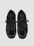 BALLET 102 - Sneaker Basse in Pelle Nera - thumb image 2,side view