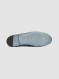 BLAIR DD 001 - Blue Leather Penny Loafers - thumb image 5,side view