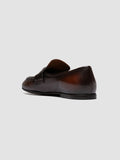 BLAIR DD 002_W - Brown Leather Penny Loafers - thumb image 4,side view