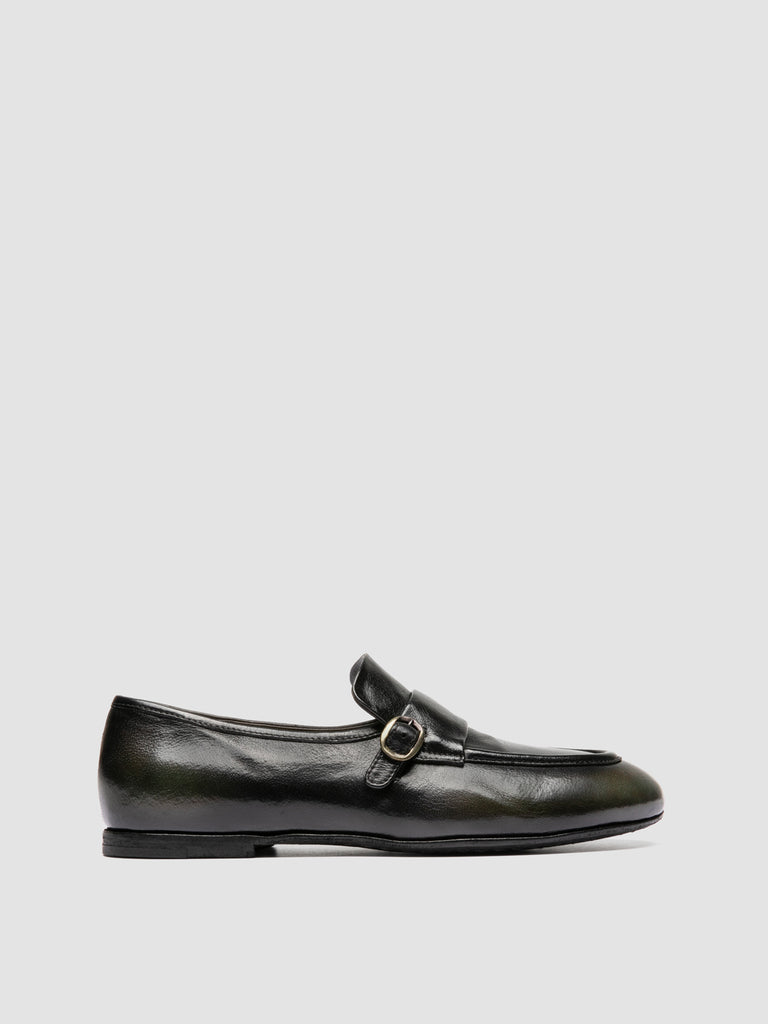 BLAIR DD 003_W - Mocassini Penny in Pelle Verde