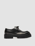 BLOSSOM 001 - Scarpe Derby in Pelle Nera - thumb image 1,side view