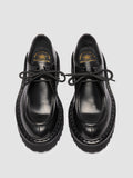 BLOSSOM 001 - Scarpe Derby in Pelle Nera - thumb image 2,side view