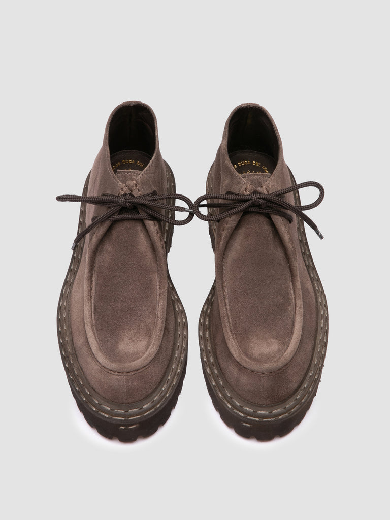 BLOSSOM 002 - Taupe Suede Chukka Boots
