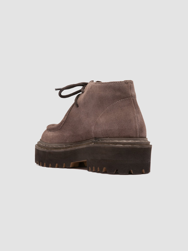 BLOSSOM 002 - Taupe Suede Chukka Boots