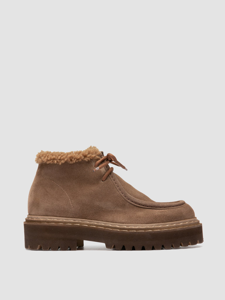 BLOSSOM 023 - Stivaletti Chukka in Pelle Scamosciata Marrone