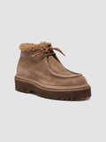 BLOSSOM 023 - Stivaletti Chukka in Pelle Scamosciata Marrone - thumb image 3,side view