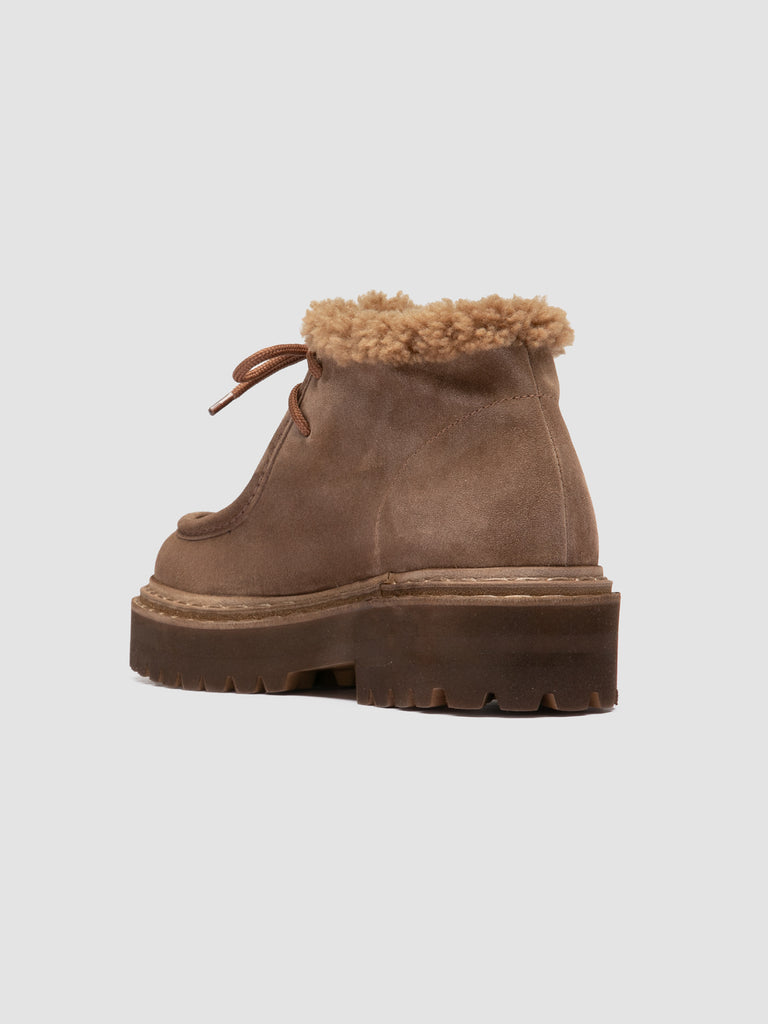 BLOSSOM 023 - Stivaletti Chukka in Pelle Scamosciata Marrone