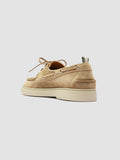 BONES 110 - Ivory Suede Boat Shoes - thumb image 4,side view