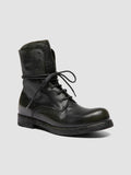BULLA DD 314 - Black Leather Lace Up Boots - thumb image 3,side view