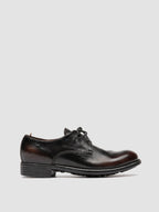 CALIXTE 068 - Scarpe Derby in Pelle Nera