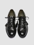 CALIXTE 087 - Scarpe Oxford in Pelle Verde - thumb image 2,side view