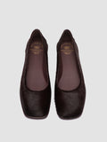 CLOVER 008_W - Ballerine in Pelle Bordeaux - thumb image 3,side view