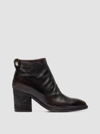 DELICE 001 - Stivali con Zip in Pelle Nera