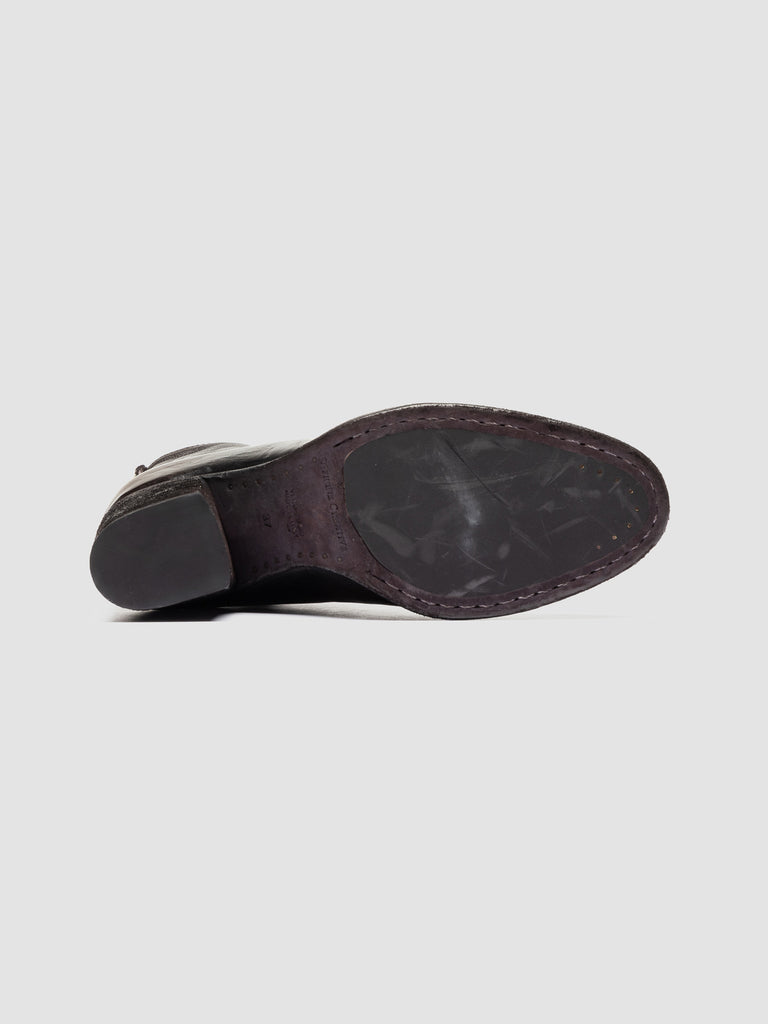 DELICE 001 - Black Leather Zipped Boots