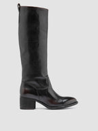 DENNER 116 - Stivali con Zip in Pelle Marrone