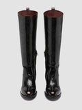 DENNER 116 - Brown Leather Zip Boots - thumb image 2,side view