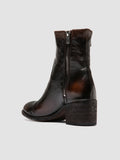 DENNER 129 - Brown Leather Zipped Boots - thumb image 4,side view