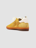 DESTINY 101 - Sneaker in Pelle e Pelle Scamosciata Gialla - thumb image 4,side view