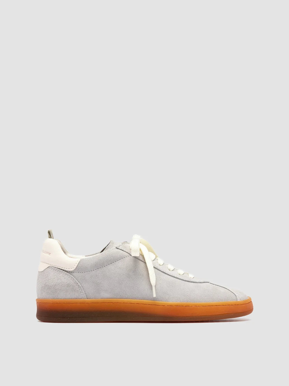 DESTINY 101 - Sneaker in Pelle e Pelle Scamosciata Grigia - image 1,side view