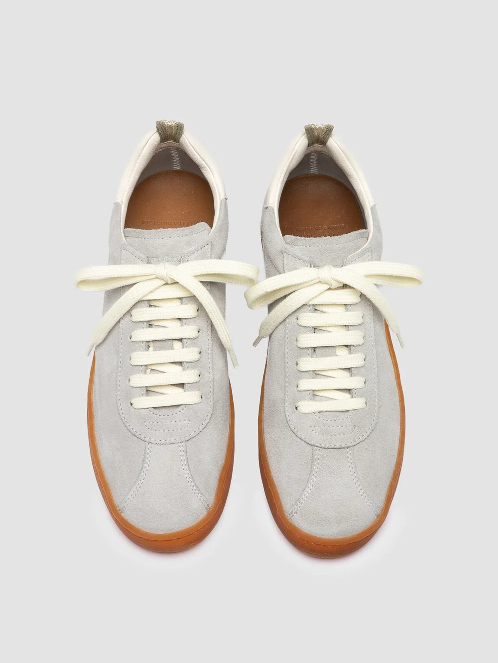DESTINY 101 - Sneaker in Pelle e Pelle Scamosciata Grigia - image 2,side view