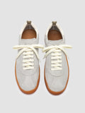 DESTINY 101 - Sneaker in Pelle e Pelle Scamosciata Grigia - thumb image 2,side view