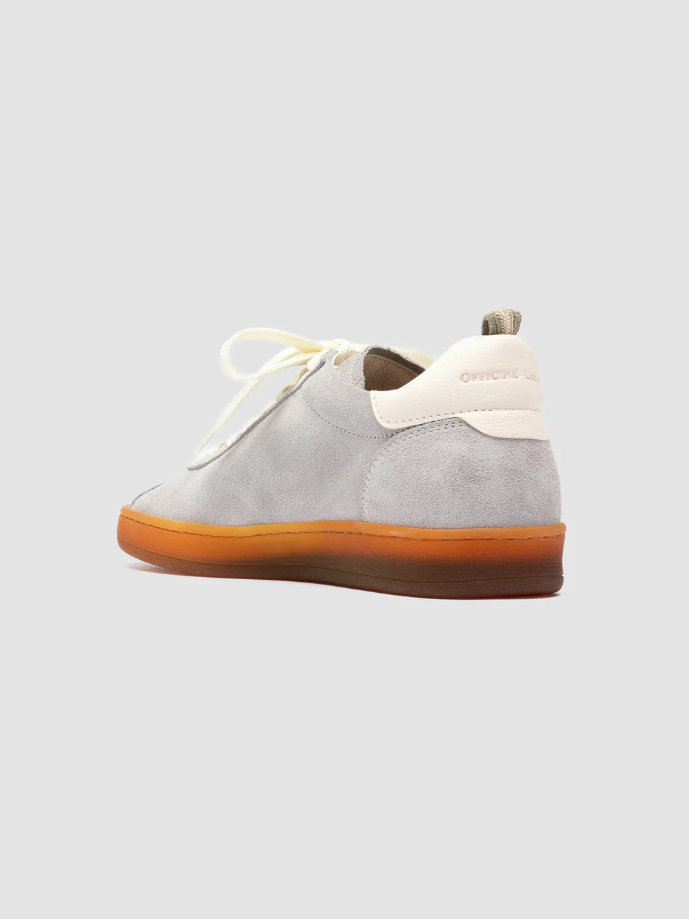 DESTINY 101 - Sneaker in Pelle e Pelle Scamosciata Grigia - image 4,side view