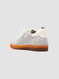 DESTINY 101 - Sneaker in Pelle e Pelle Scamosciata Grigia - thumb image 4,side view