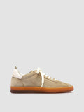 GINNASIO 101 - Brown Leather and Suede Sneakers - thumb image 1,side view