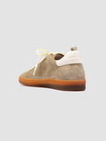 GINNASIO 101 - Brown Leather and Suede Sneakers - thumb image 4,side view