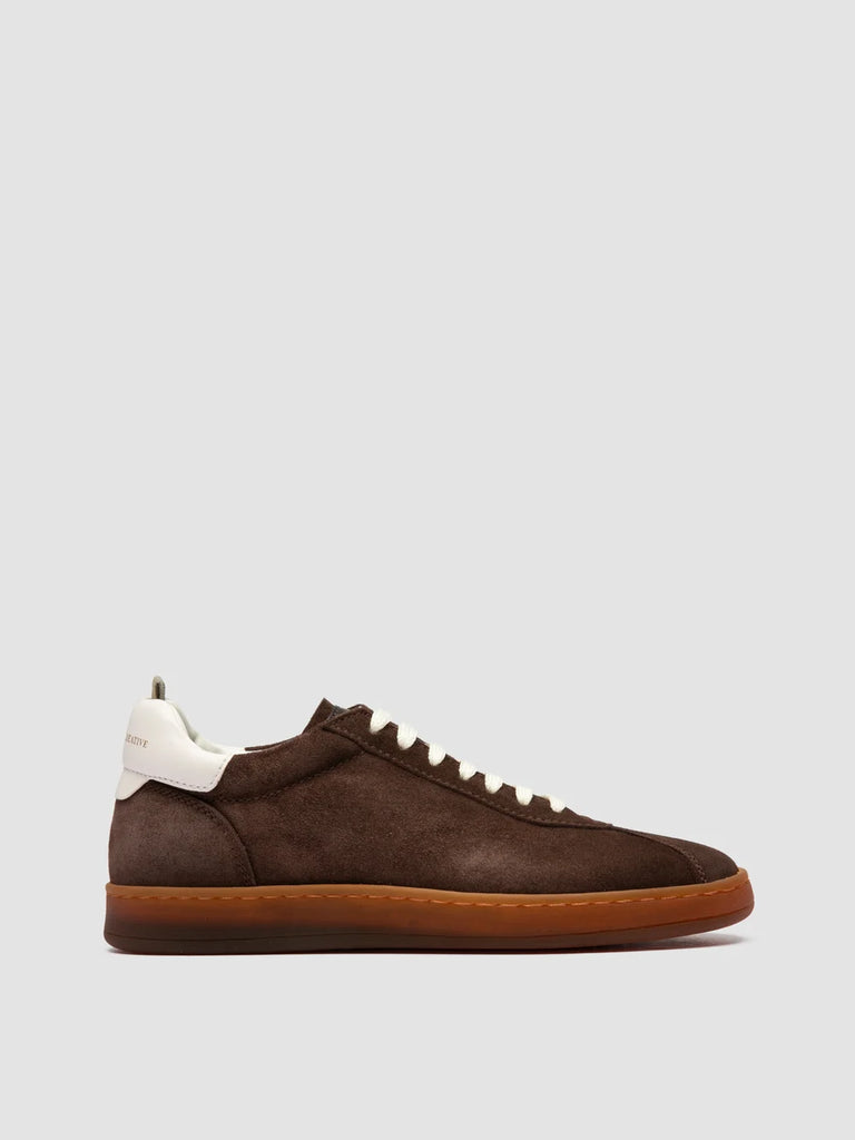 DESTINY 103 - Sneaker in Pelle e Pelle Scamosciata Marrone