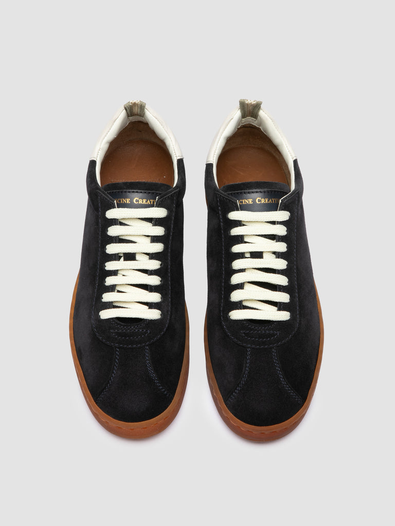 DESTINY 103 - Sneaker in Pelle e Pelle Scamosciata Blu