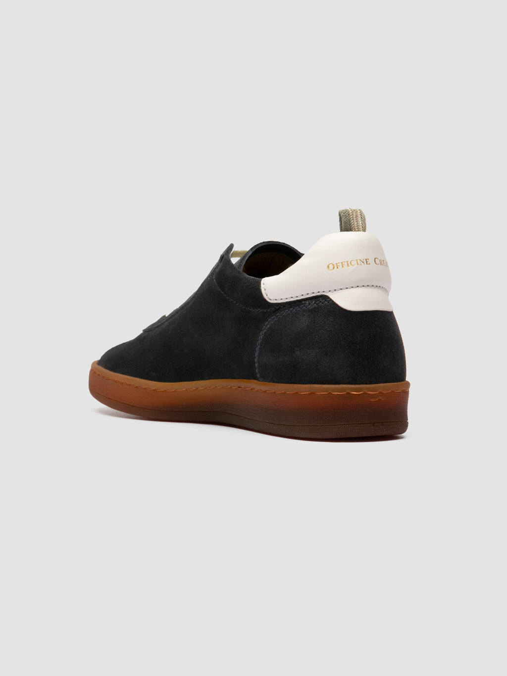 DESTINY 103 - Sneaker in Pelle e Pelle Scamosciata Blu - image 4,side view