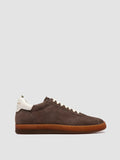 DESTINY 103 - Sneaker in Pelle e Pelle Scamosciata Marrone - thumb image 1,side view