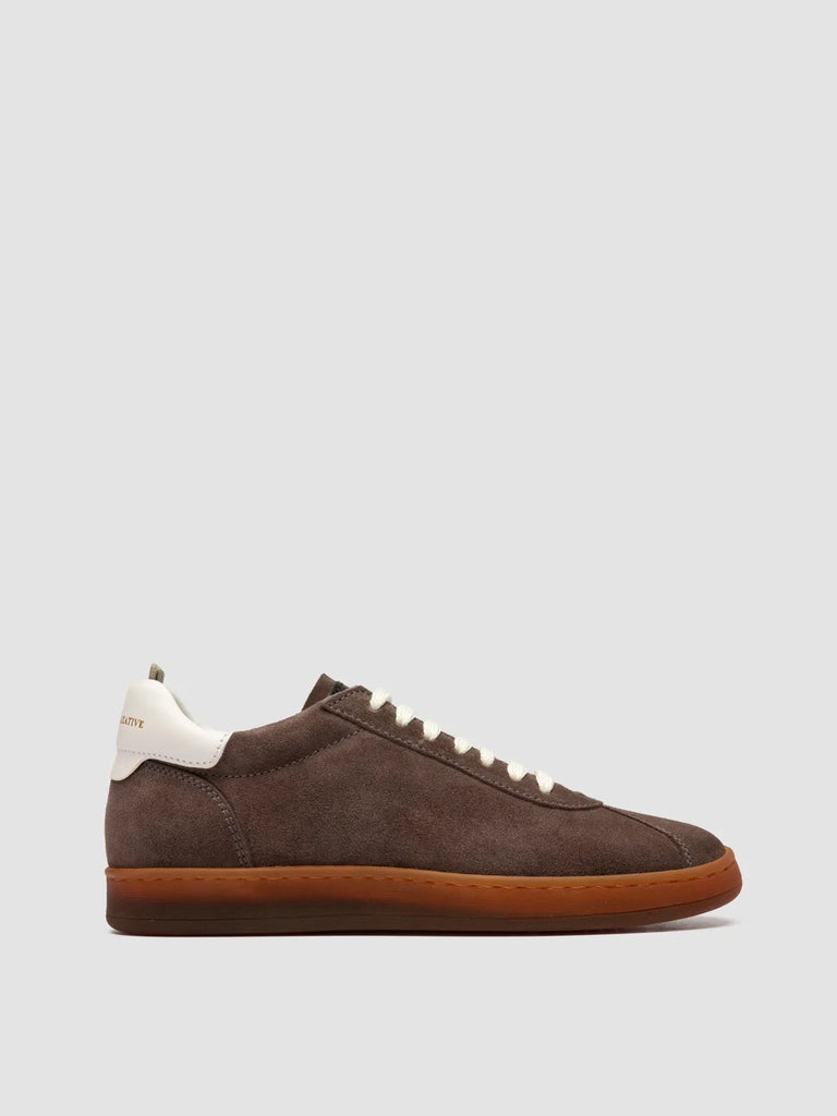 DESTINY 103 - Sneaker in Pelle e Pelle Scamosciata Marrone