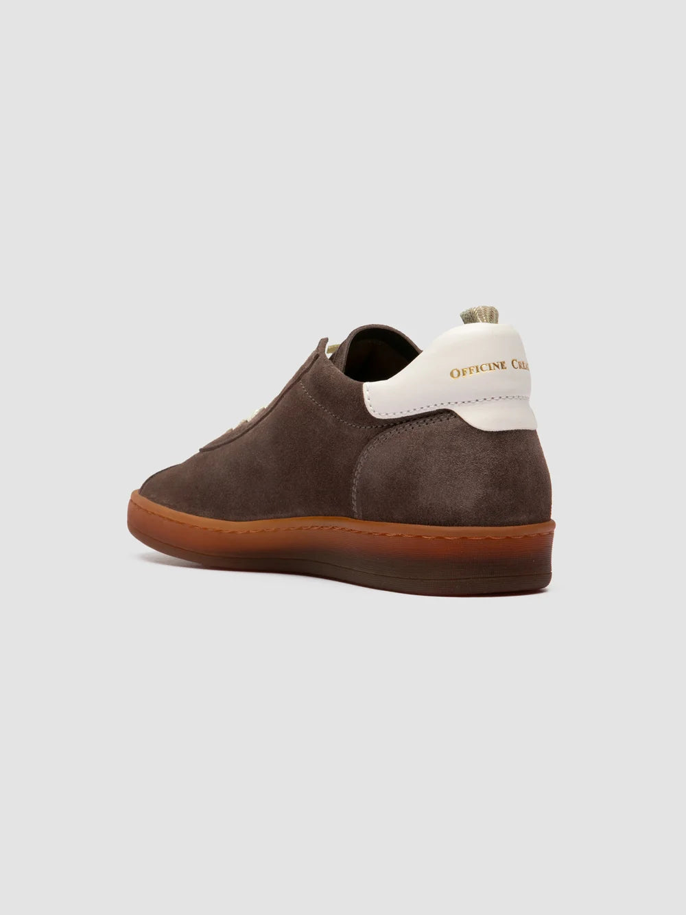 DESTINY 103 - Sneaker in Pelle e Pelle Scamosciata Marrone - image 4,side view