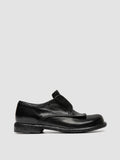 EMERALD DD 001 - Scarpe Derby in Pelle Nera - thumb image 1,side view