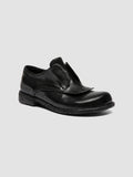 EMERALD DD 001 - Scarpe Derby in Pelle Nera - thumb image 3,side view