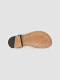 EMERALD 013 - Sandali Fisherman in Pelle Nera - thumb image 5,side view