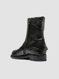 EPHYMERAL 003 - Black Leather Zipped Boots - thumb image 4,side view