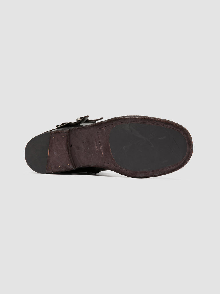 EPHYMERAL 004 - Brown Leather Zipped Boots
