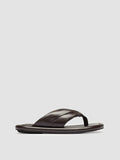 ESTENS 112 - Sandali Infradito in Pelle Marrone - thumb image 1,side view