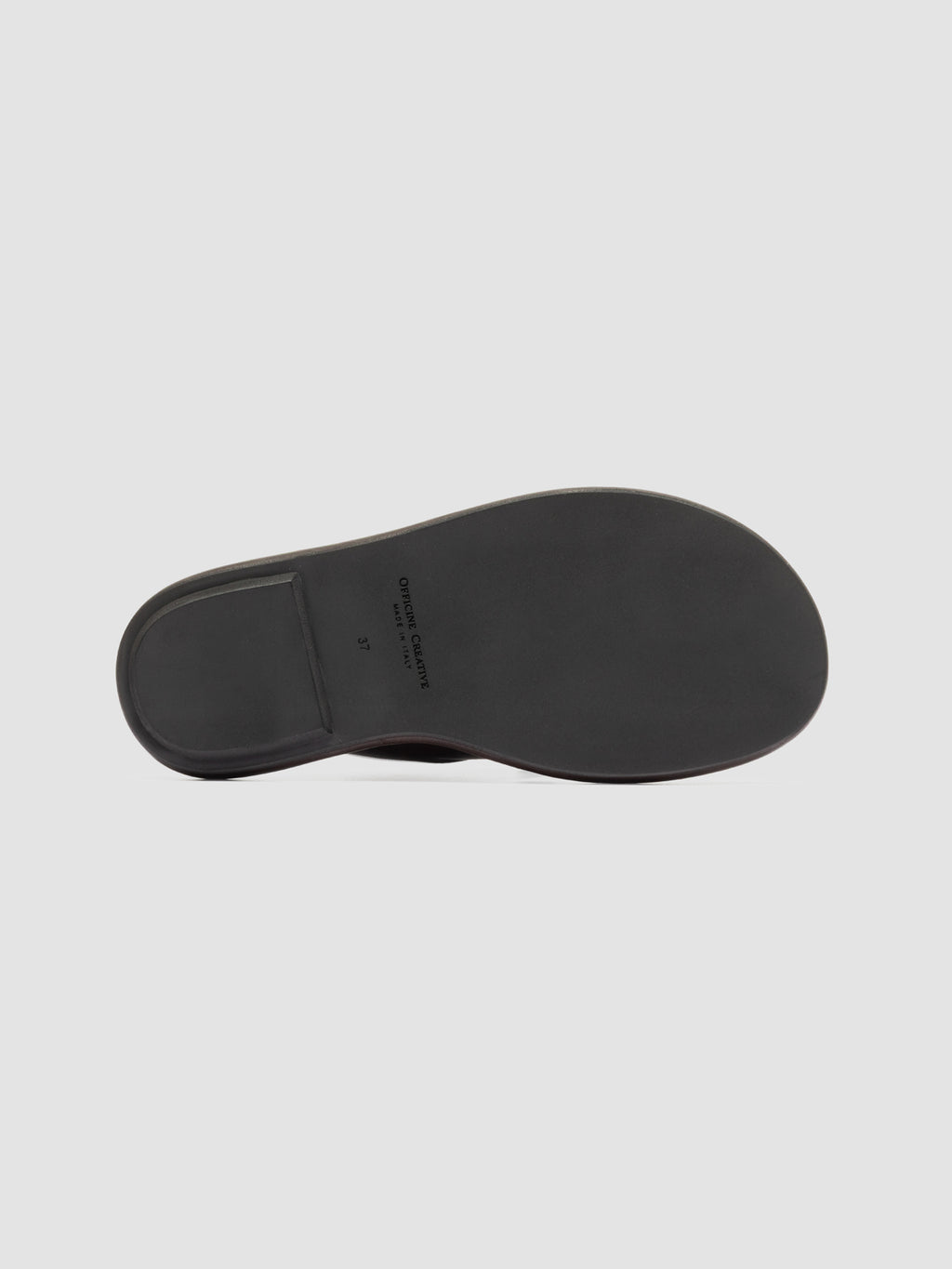 ESTENS 112 - Sandali Infradito in Pelle Marrone - image 5,side view