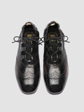 FONTRIERS 104 - Scarpe Derby in Pelle Nera - thumb image 2,side view