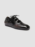 FONTRIERS 104 - Scarpe Derby in Pelle Nera - thumb image 3,side view
