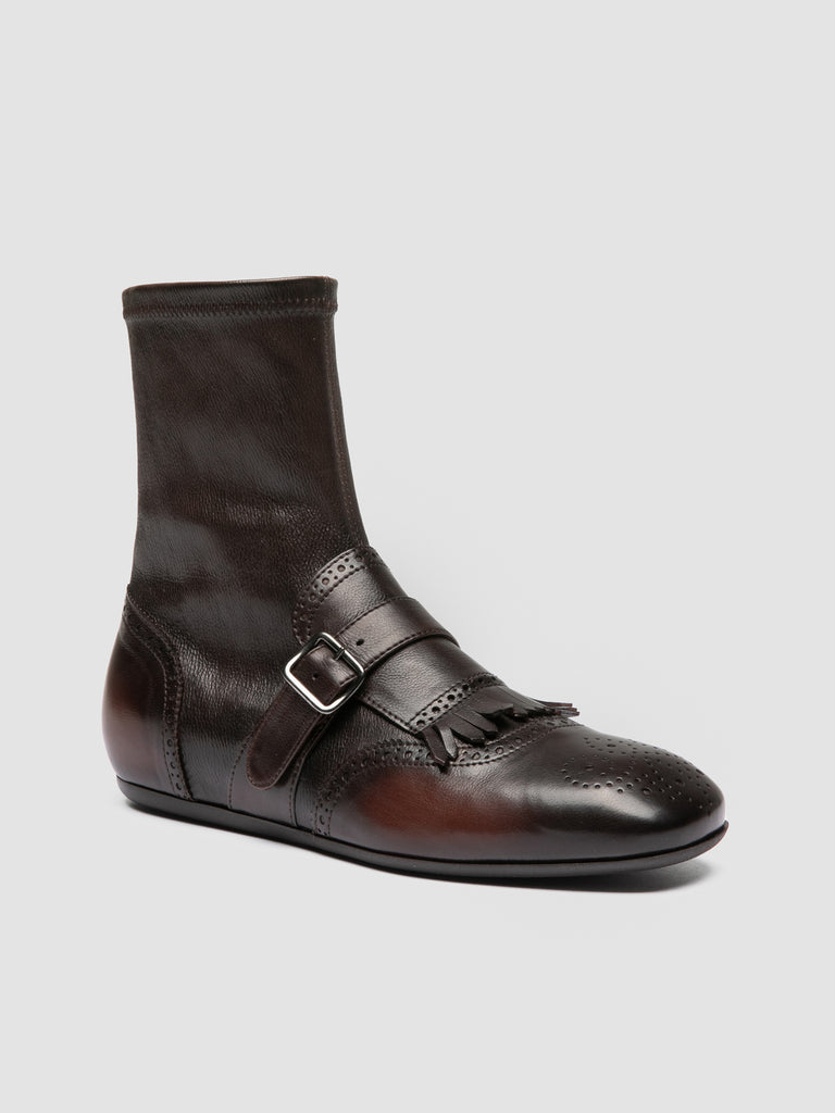 FONTRIERS 110 - Stivali in Pelle Marrone
