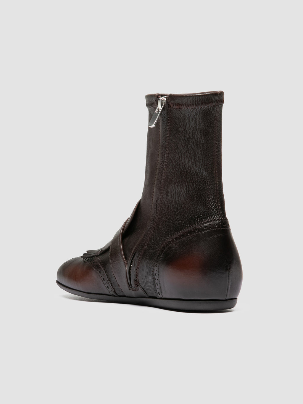 FONTRIERS 110 - Brown Leather Boots - image 4,side view
