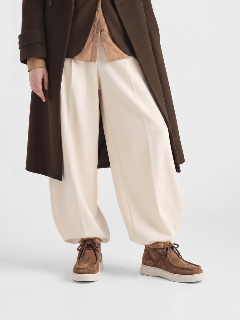FRAME 110 - Stivali Chukka in Pelle Scamosciata Beige