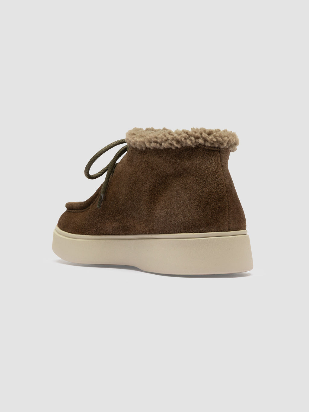 FRAME 110 - Stivali Chukka in Pelle Scamosciata Marrone - image 4,side view
