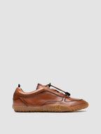 GHILLE 101 - Sneaker Basse in Pelle Marrone