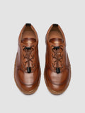 GHILLE 101 - Sneaker Basse in Pelle Marrone - thumb image 2,side view